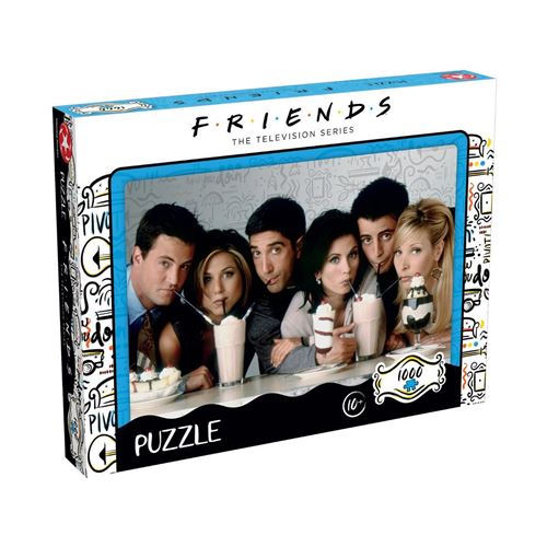 Puzzle 1000 pièces Winning Moves Friends Milkshake