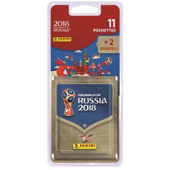 Pack De 13 Pochettes De 5 Stickers Coupe Du Monde 2018 Panini
