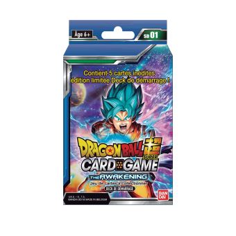 Dragon Ball Super Card Games Starter 1 The Awakening Jeu De Cartes Achat Prix Fnac