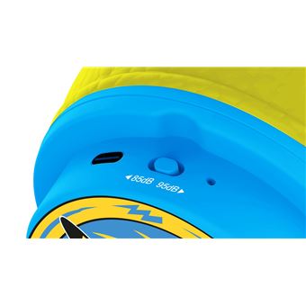 Casque Enfant Pokémon Pikachu - Limité à 85 DB - Neuf Sous Blister