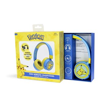 Jeu éducatif et électronique Otl Pokemon Pikachu Kids Wireless Headphones