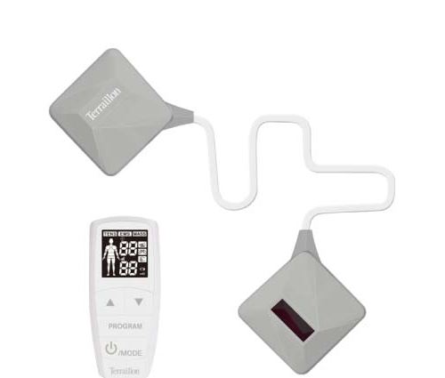 Electrostimulateur multifonctions sans fil Terraillon Trio Care +Blanc et Gris
