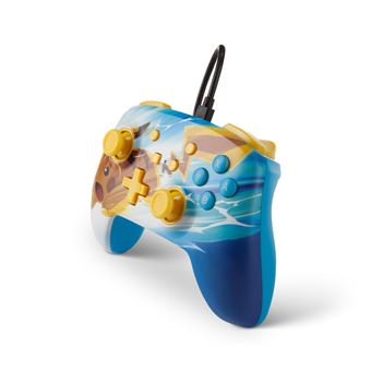 Manette filaire PowerA pour Nintendo Switch Pikachu Charge Bleu et Jaune