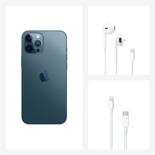 Apple iPhone 12 Pro Max 本体 青色 Apple iPhone 12 Pro Max, 128GB, Bleu Pacifique - (Reconditionné