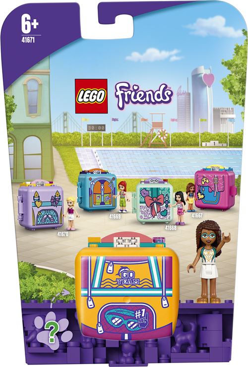 LEGO® Friends 41671 Le cube de natation d'Andréa