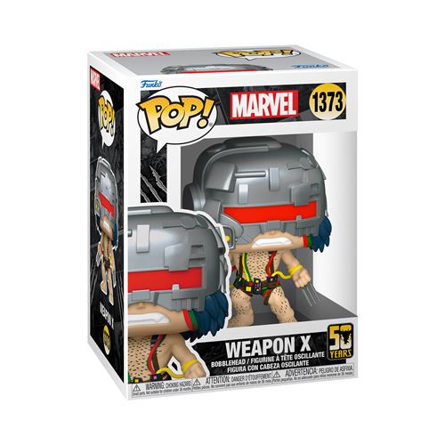 Funko Figurine Pop Marvel Wolverine 50Th Ultimate Weapon X