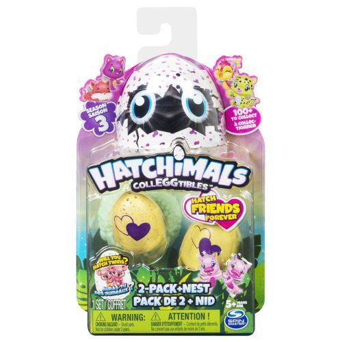 Pack de 2 Hatchimals S3 Modèle aléatoire