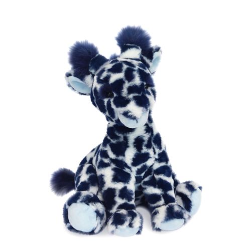 Animal en peluche Histoire d'Ours Lisi la Girafe Bleue 30 cm