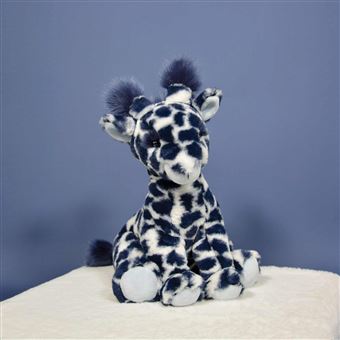 Animal en peluche Histoire d'Ours Lisi la Girafe Bleue 30 cm