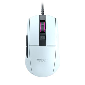 Souris de jeu optique Roccat Burst Core Blanc