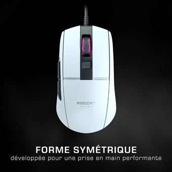 Souris de jeu optique Roccat Burst Core Blanc