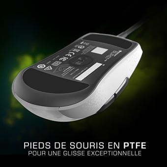 Souris de jeu optique Roccat Burst Core Blanc