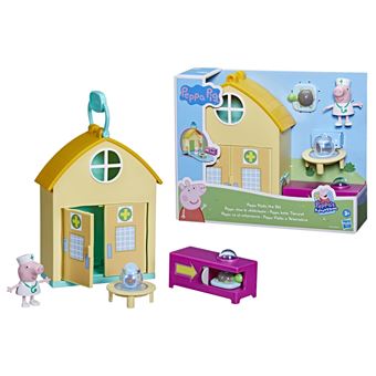 Figurines Peppa Pig chez le vétérinaire