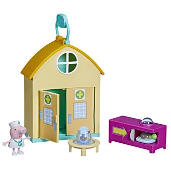 Figurines Peppa Pig chez le vétérinaire