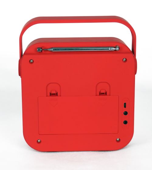 Radio réveil portable Cgv DR15+ FMDAB+ Rouge Radio réveil portable Cgv DR15+ FMDAB+ Rouge