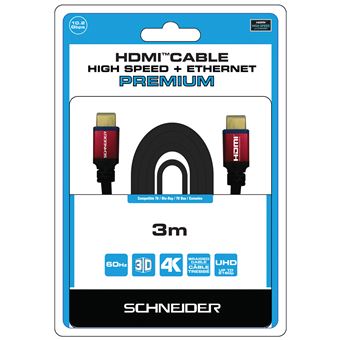 Câble HDMI Générique – Compatible PS3, PS4, PS5, Xbox 360, One, Switch – 1m