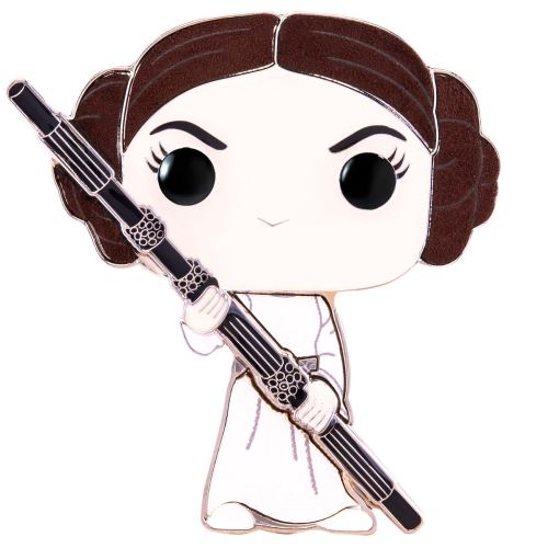 Funko Pop! Reuze Pin met Voet 10 cm Star Wars Prinses Leia