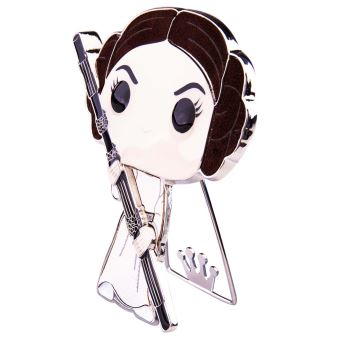 Funko Pop! Pin’s Géant avec Stand 10 cm Star Wars Princess Leia