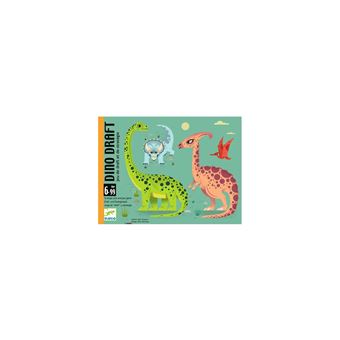 Djeco Dino Draft kaartspel - 1