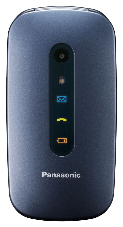 Téléphone portable basique Panasonic KX-TU456EXCE 2.4 Bleu métallique