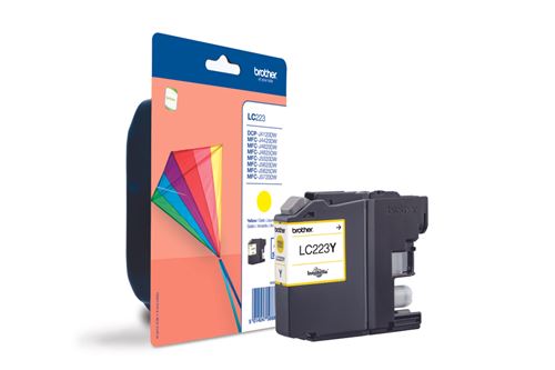 Brother LC223Y Jaune - vue 8