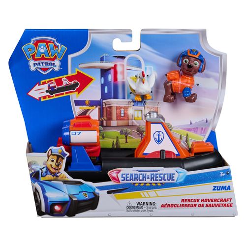Spin Master VÉHICULE + FIGURINE SEARCH & RESCUE ZUMA La Pat' Patrouille