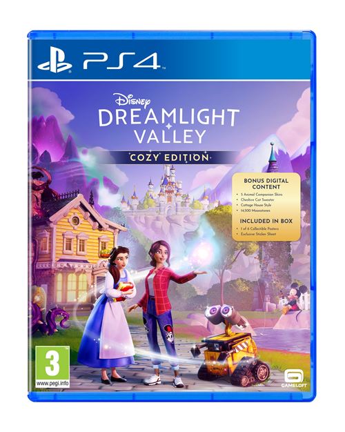 Pochette avant du jeu Disney Dreamlight Valley Cozy Edition PS4