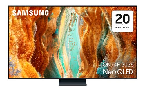 TV Neo QLED Samsung TQ55QN74F 140 cm 4K UHD Mini LED Smart TV 2025 - vue 1