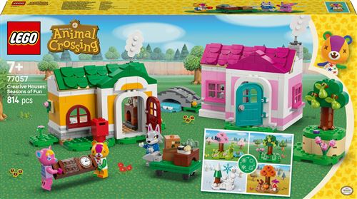 LEGO Animal Crossing 77057 Les Maisons Créatives : au Gré des Saisons Jouet dès - vue 2