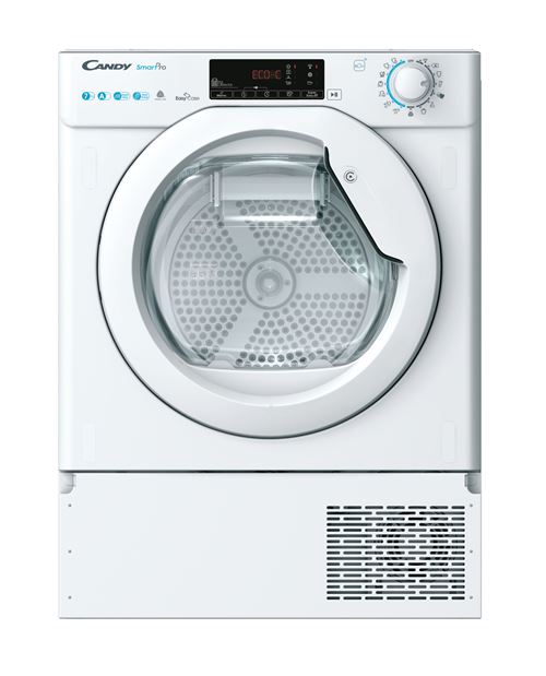 Sèche-Linge Candy Encastrable Bctd H7A1Te-S 7 Kg Blanc