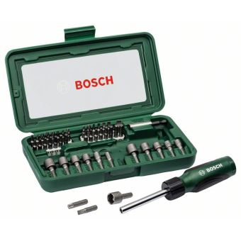 BOSCH 2607017322 Set d'embouts de vissage + cliquet 26 pièces