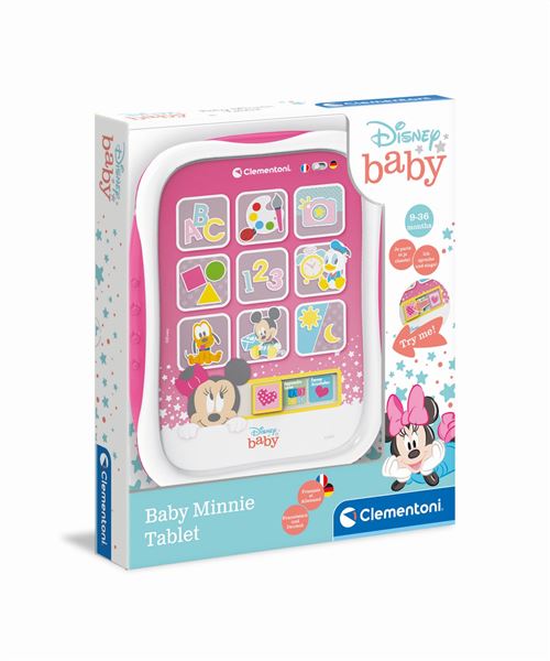 Jeu d'&eacute;veil Clementoni Ma premi&egrave;re Tablette Baby Minnie