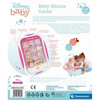 Jeu d'éveil Clementoni Ma première Tablette Baby Minnie