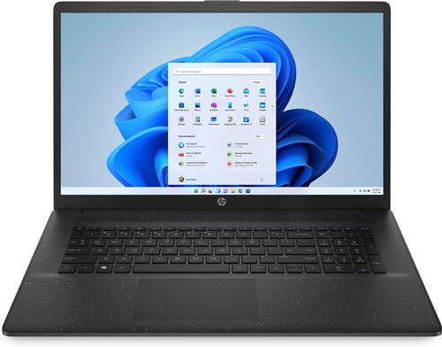 Pc Portable Hp 17-Cn0546Nf 17,3" Intel Celeron 8 Go Ram 256 Go Ssd Noir Jais