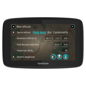 TomTom GO Professional 520 - GPS navigator - voor motorvoertuigen 5 inch breedbeeld