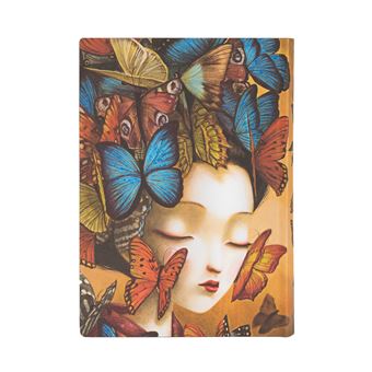 Agenda scolaire 2021 2022 Paperblanks un jour par page Madame Butterfly