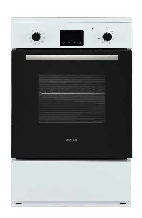 Proline Cuisinière Pic5060 3 Foyers 51 L Blanc Acier - vue 5