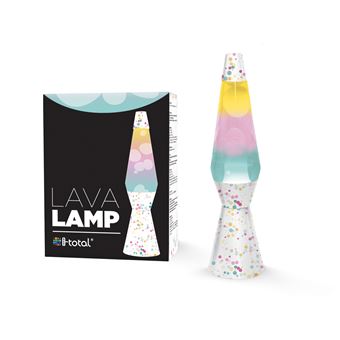 Lampe à poser Itotal Lave Bubbles 30 W