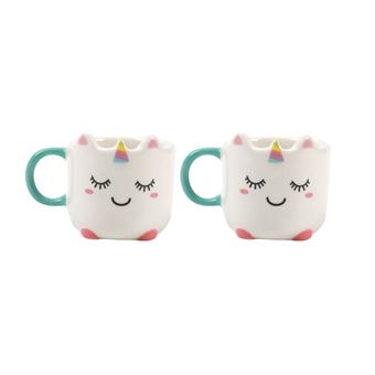 Set 2 Tasses à Espresso Itotal Licorne