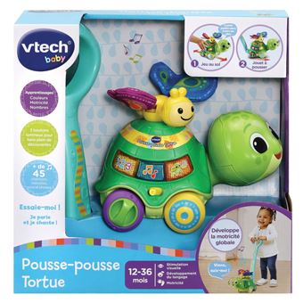 Pousse Pousse Tortue Vtech Baby Jeu D Eveil Achat Prix Fnac