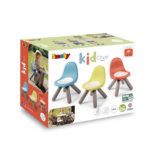 Smoby Life Chaise enfant Terra Cotta Pieds soufflés Intérieur et Extérieur Anti UV - vue 2