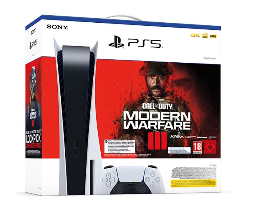 Pack Console Sony PS5 Standard + Call of Duty Modern Warfare III Console PlayStation 5 Achat