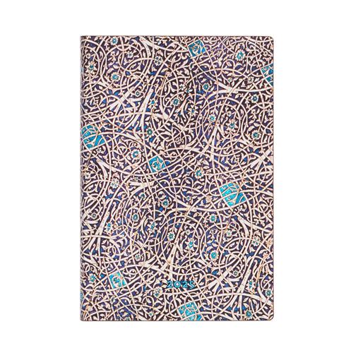 Agenda civil Paperblanks 2025 12 mois Horizontal Flexis Granada Turquoise