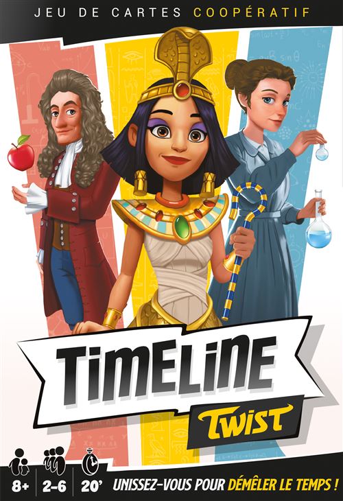 Boite de Jeu de culture générale Asmodee Timeline Twist
