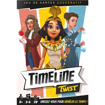 Jeu de culture générale Asmodee Timeline Twist