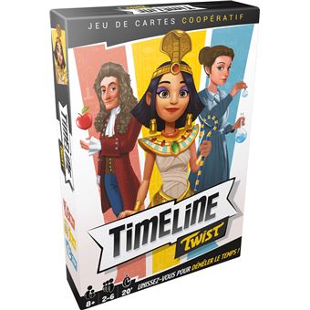 Jeu de culture générale Asmodee Timeline Twist