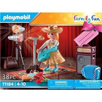 Playmobil Family Fun 71184 Chanteuse de country