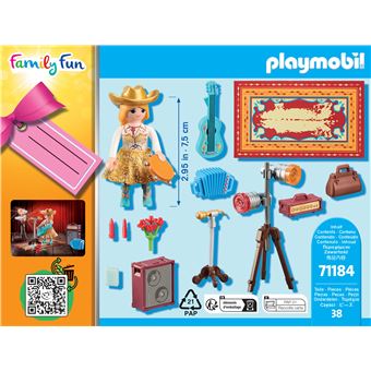 Playmobil Family Fun 71184 Chanteuse de country