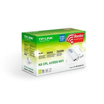 TL-WPA4235P KIT  Kit 2 CPL AV500 + Wi-Fi N300 avec prise gigogne