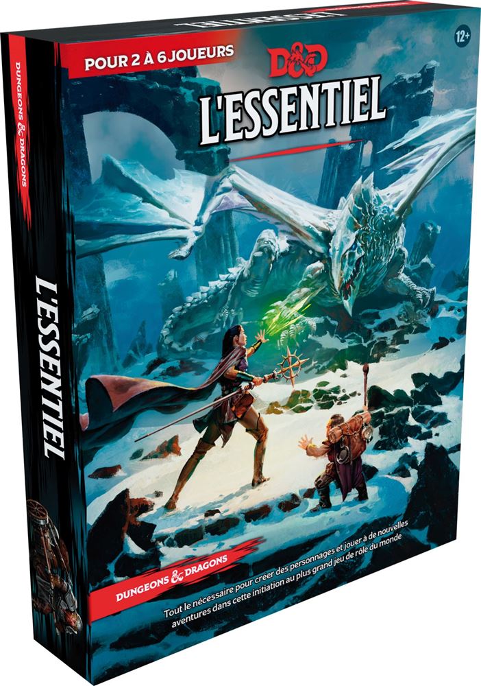 Boîte De Règles + Module D&D Donjons & Dragon - TSR - Jeu D'aventures Fantastiques